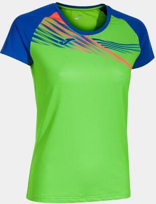 Camiseta Manga Corta Running Mujer Joma Elite X Royal