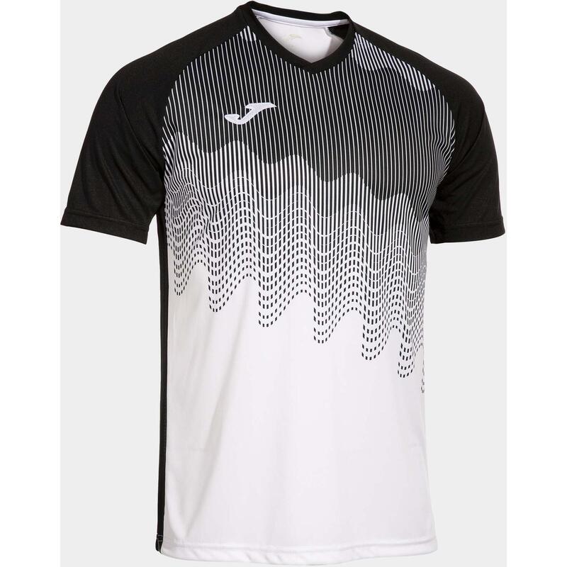 Joma Tiger Vi Men's T -Shirt alb/negru - dimensiunea m