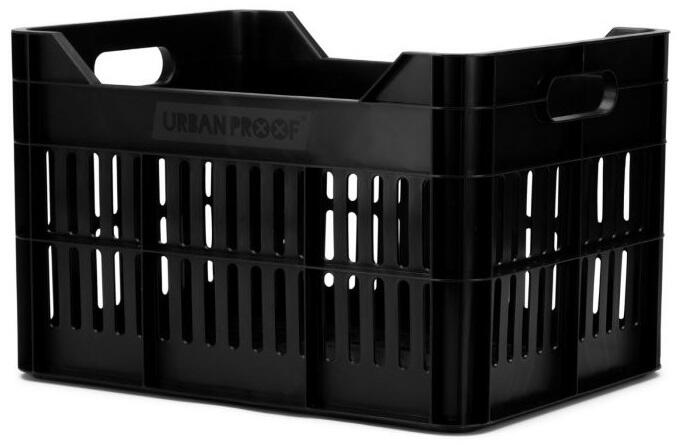 Urban Proof Fietskrat 30L Zwart - Duurzame opbergruimte 2/7