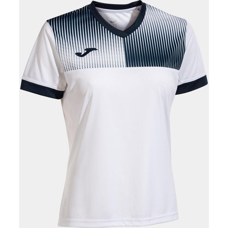 Tricou pentru doamne durabile Joma Eco Supernova alb-albastru L