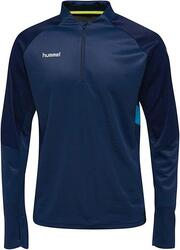 Hummel Tech Move sweat homme 1/2 zip Blue2 XS