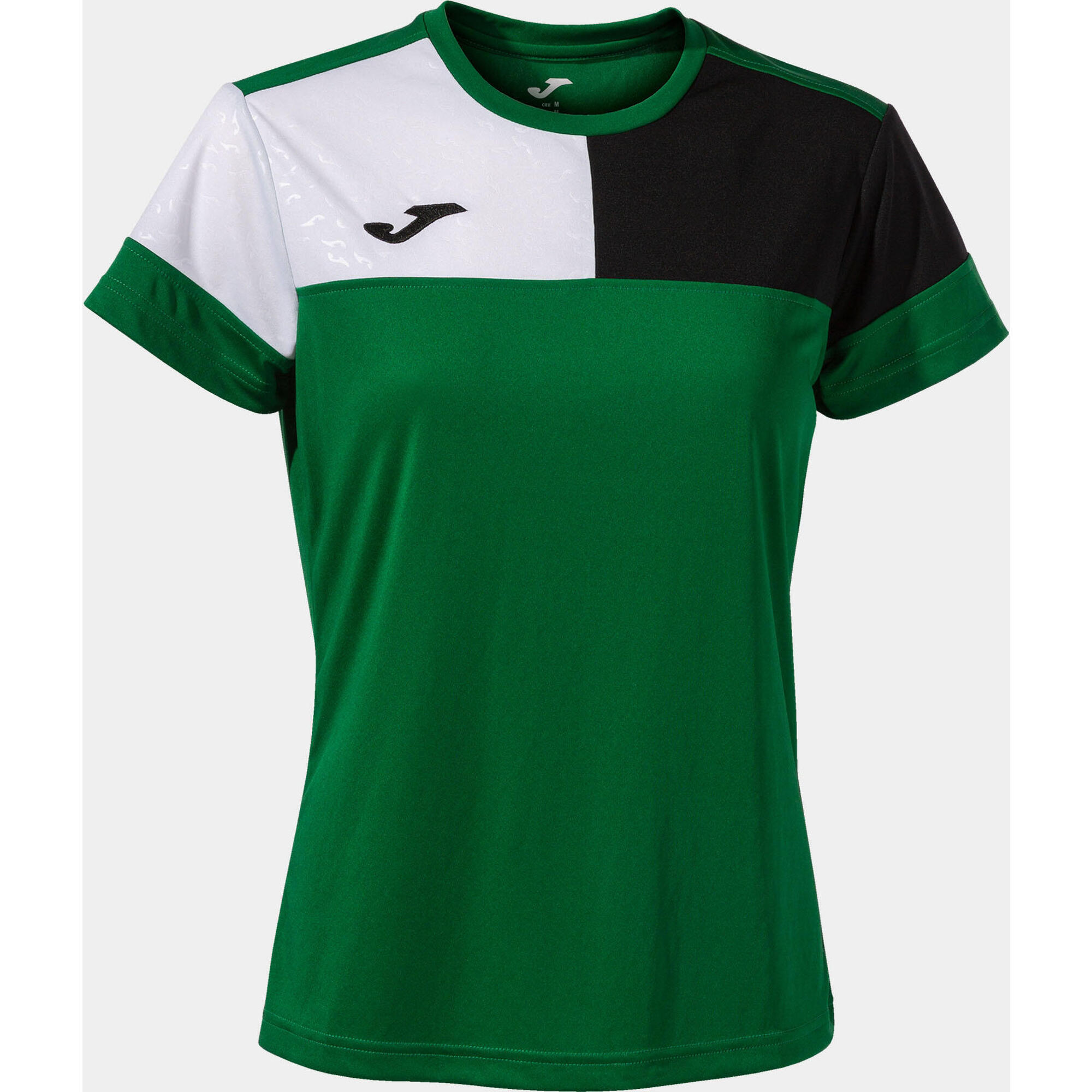 Damska koszulka Joma Camiseta Manga Sky Zielono-Czarna XS