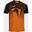 T-shirt masculina Joma Tiger Vi Oranje-Zwart 3xs Sporty