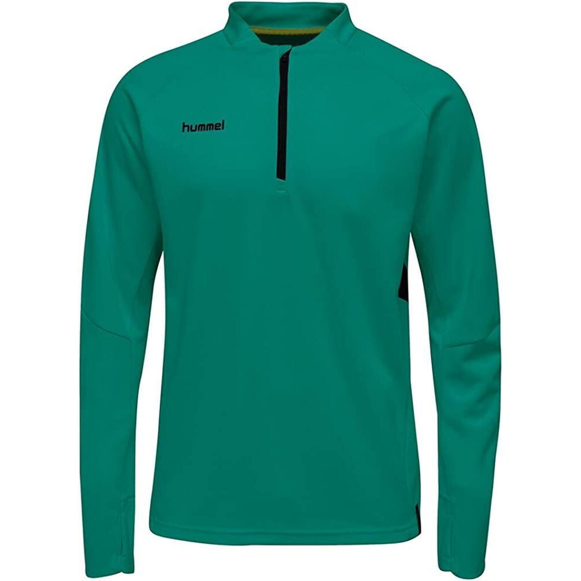 Męska bluza Hummel Tech Move Half Zip Green M.