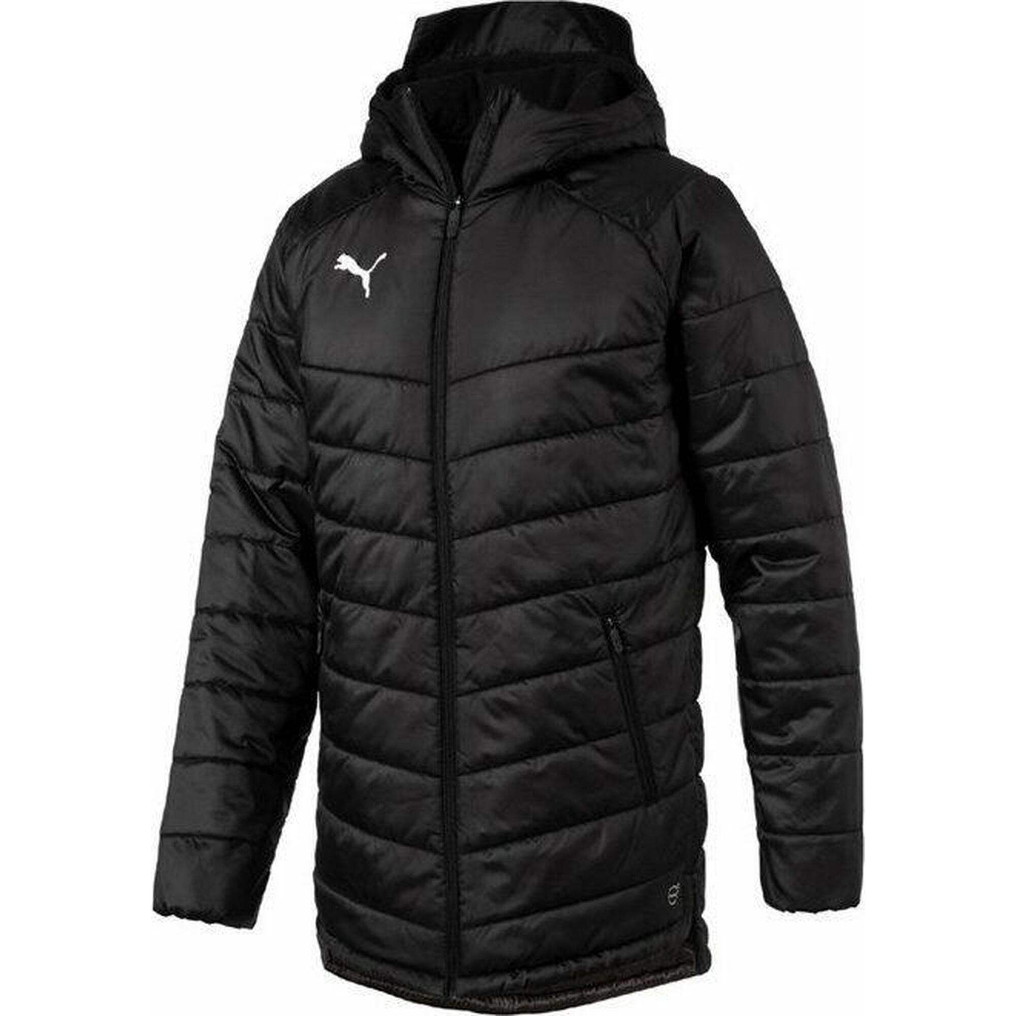 Puma Liga Black Men Winter Jacket XL - ciepłe i funkcjonalne