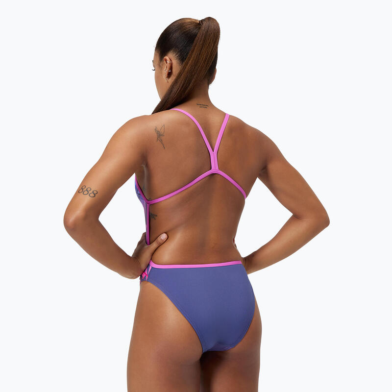 Strój pływacki jednoczęściowy damski Speedo Placement Digital Vback