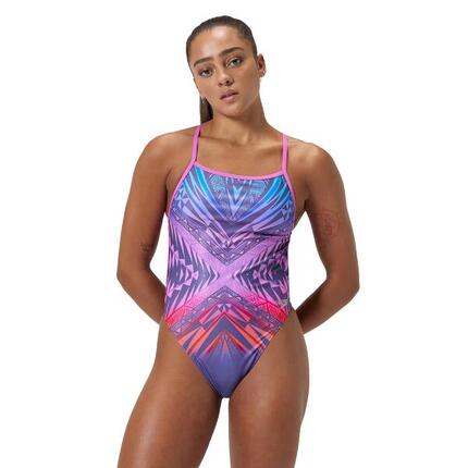 Maillot de bain une pièce Speedo Placement Digital Vback pour femme