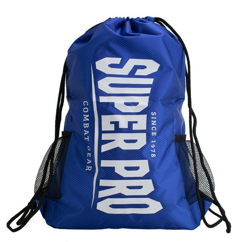 Sac de porte-équipes de combat Super Pro Bleu et blanc pour les athlètes