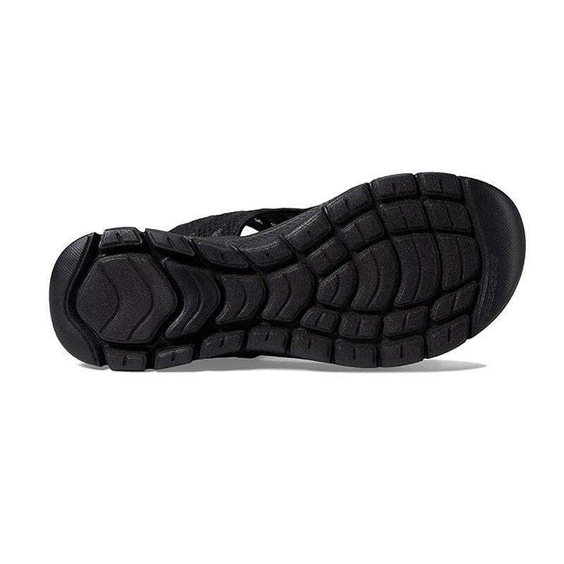 Sandales Skechers Modèle Flex Appeal 4.0 Bo Couleur Noir 3/5