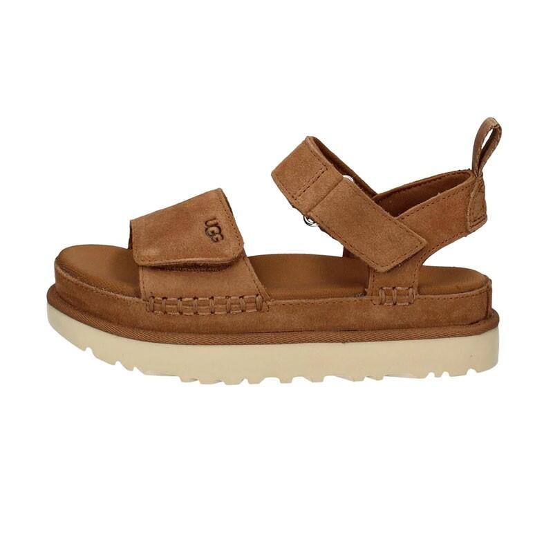 Sandales Plates Femme Ugg  Marron 2/5