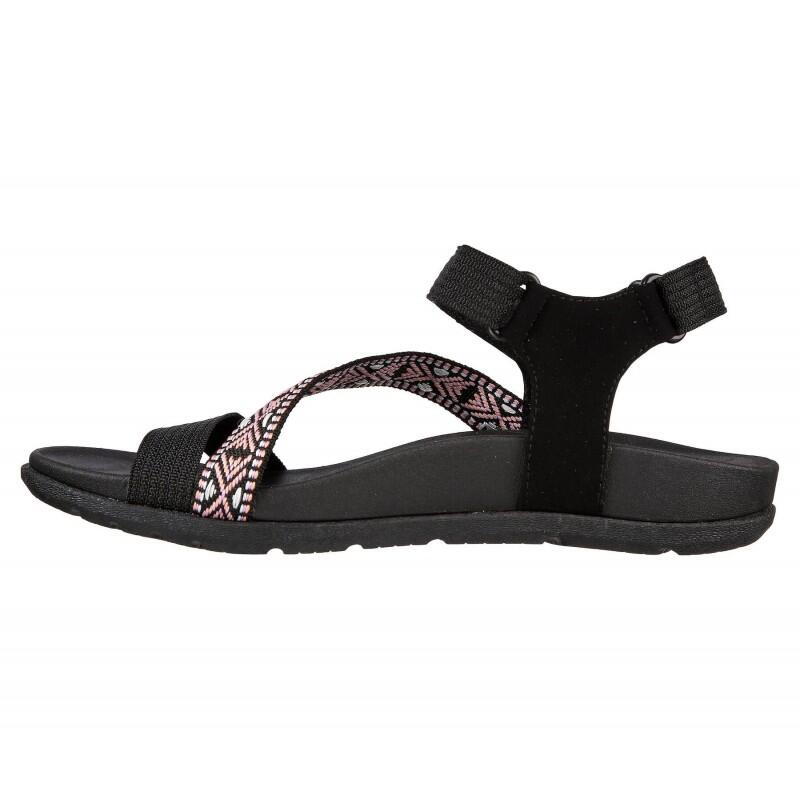 Sandalias Planas Mujer Skechers  Negro 5/5