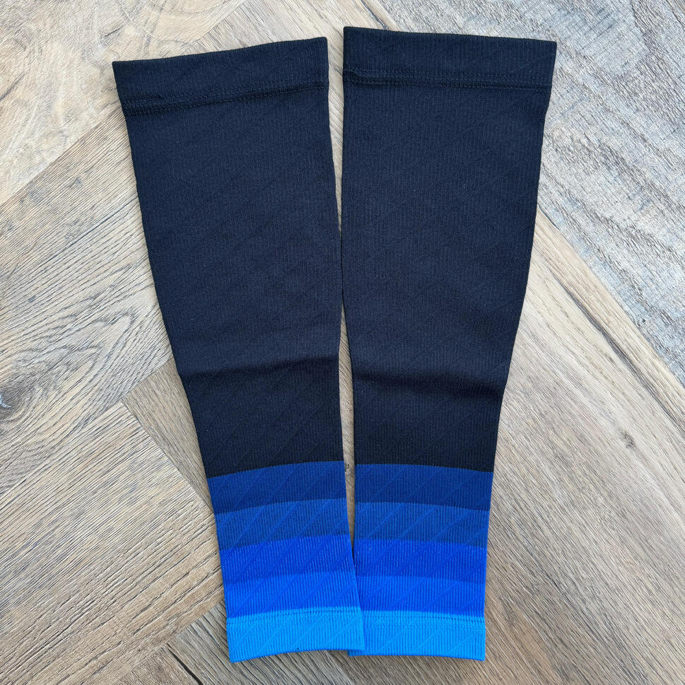 Rękawy uciskowe na łydki na ból piszczeli (para, L-XL)