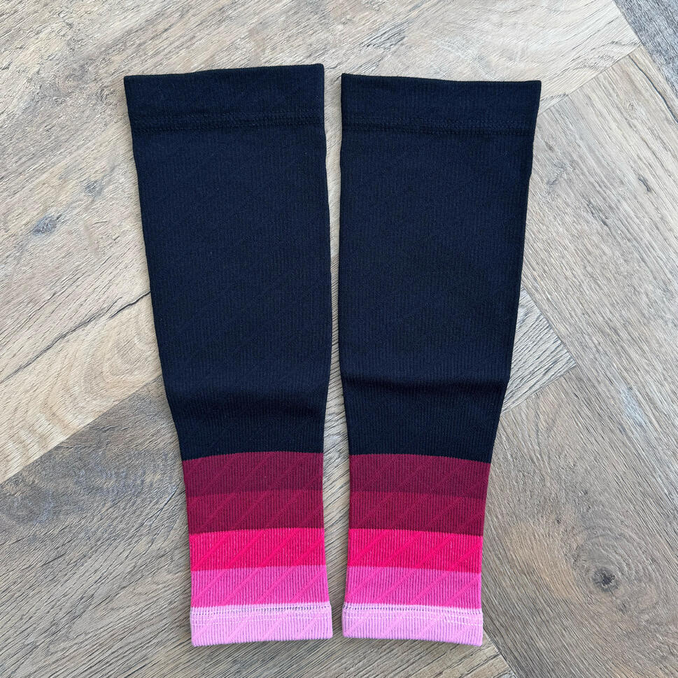 Rękawy uciskowe na łydki na ból piszczeli (para, L-XL)