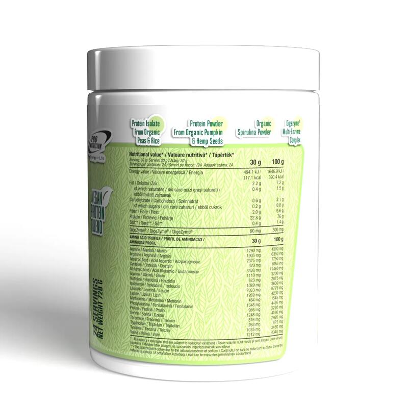 Mix proteic organic imbogatit cu DigeZyme