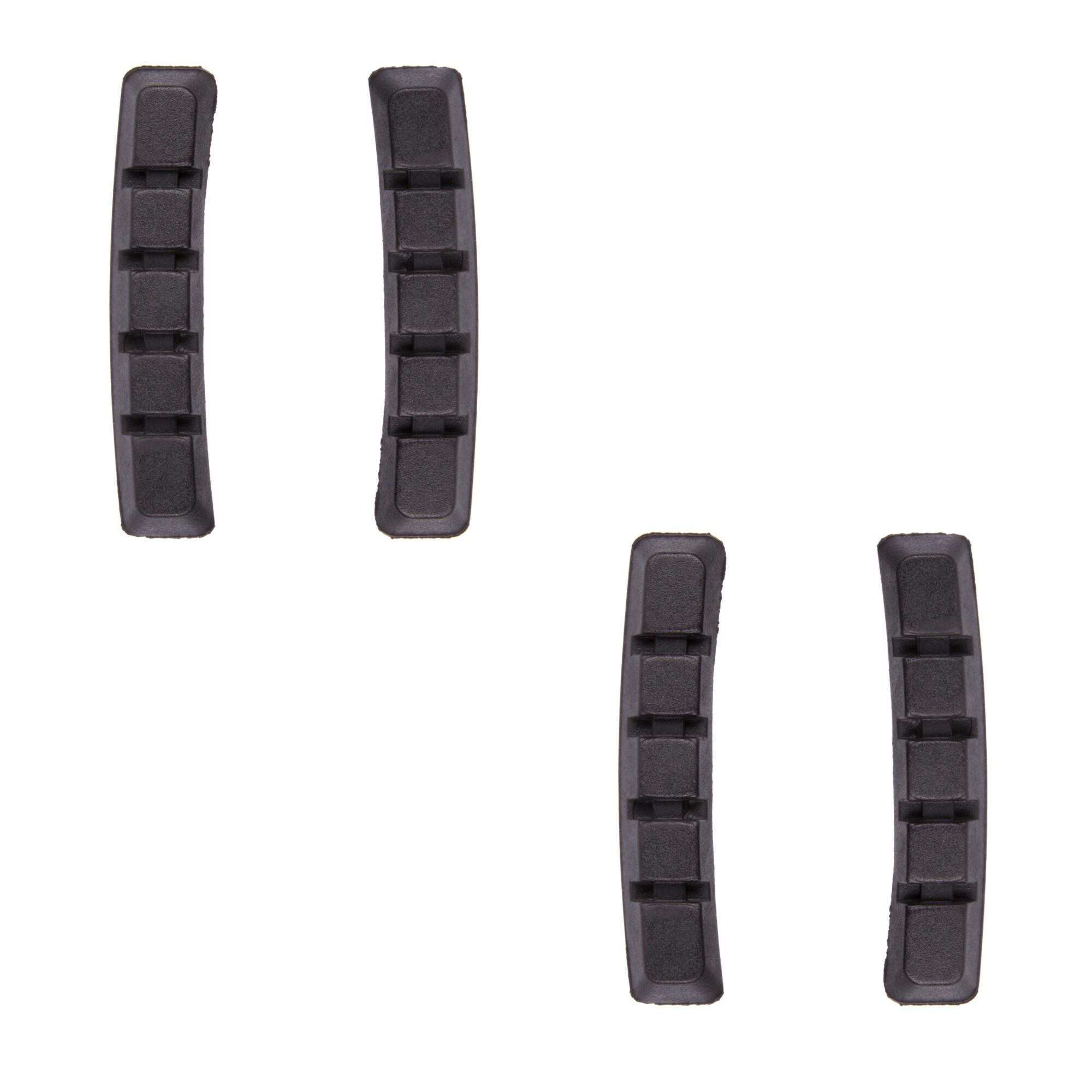 Set of 2 BPR-VC-NT 72mm MTB Cantilever V Brake Blocks/Pads - Black 2/3