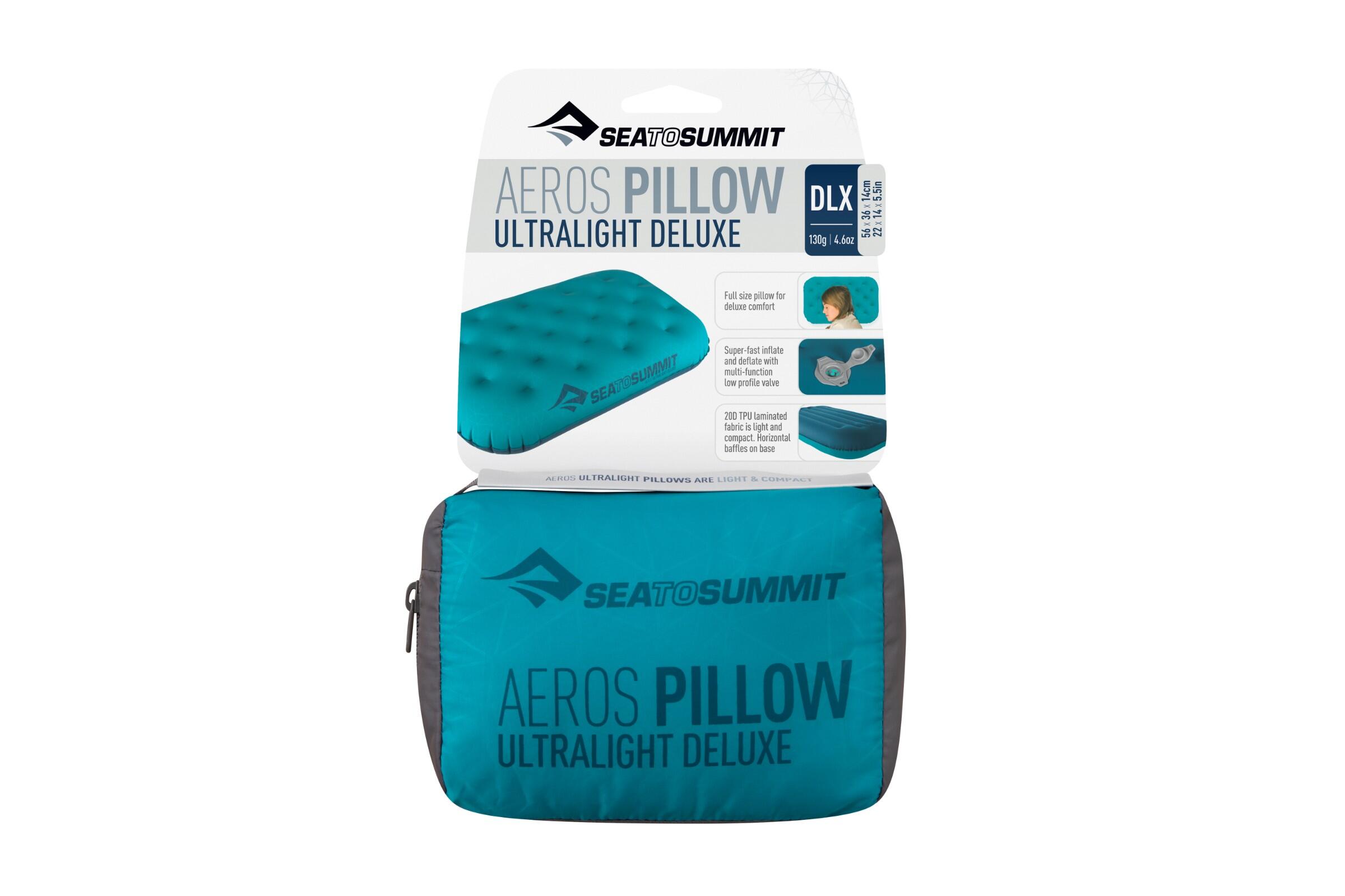 Oreiller gonflable Sea To Summit Aeros Ultralight Aqua 7/7
