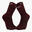 Chaussettes DOUBLE GR HAUTE "LYOCELL" Bordeaux