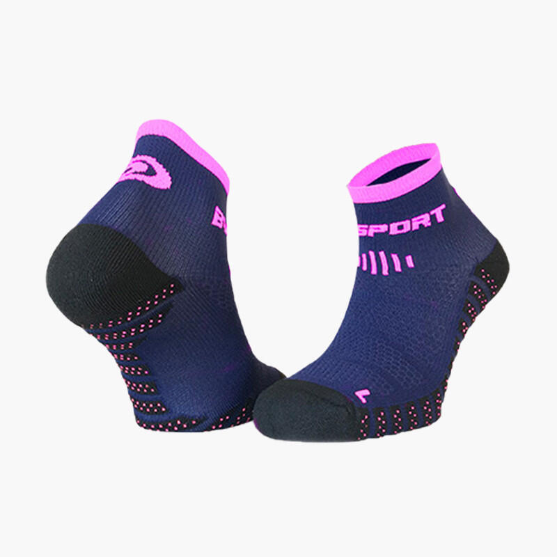 Socquettes SCR ONE EVO bleu nuit/rose 1/5