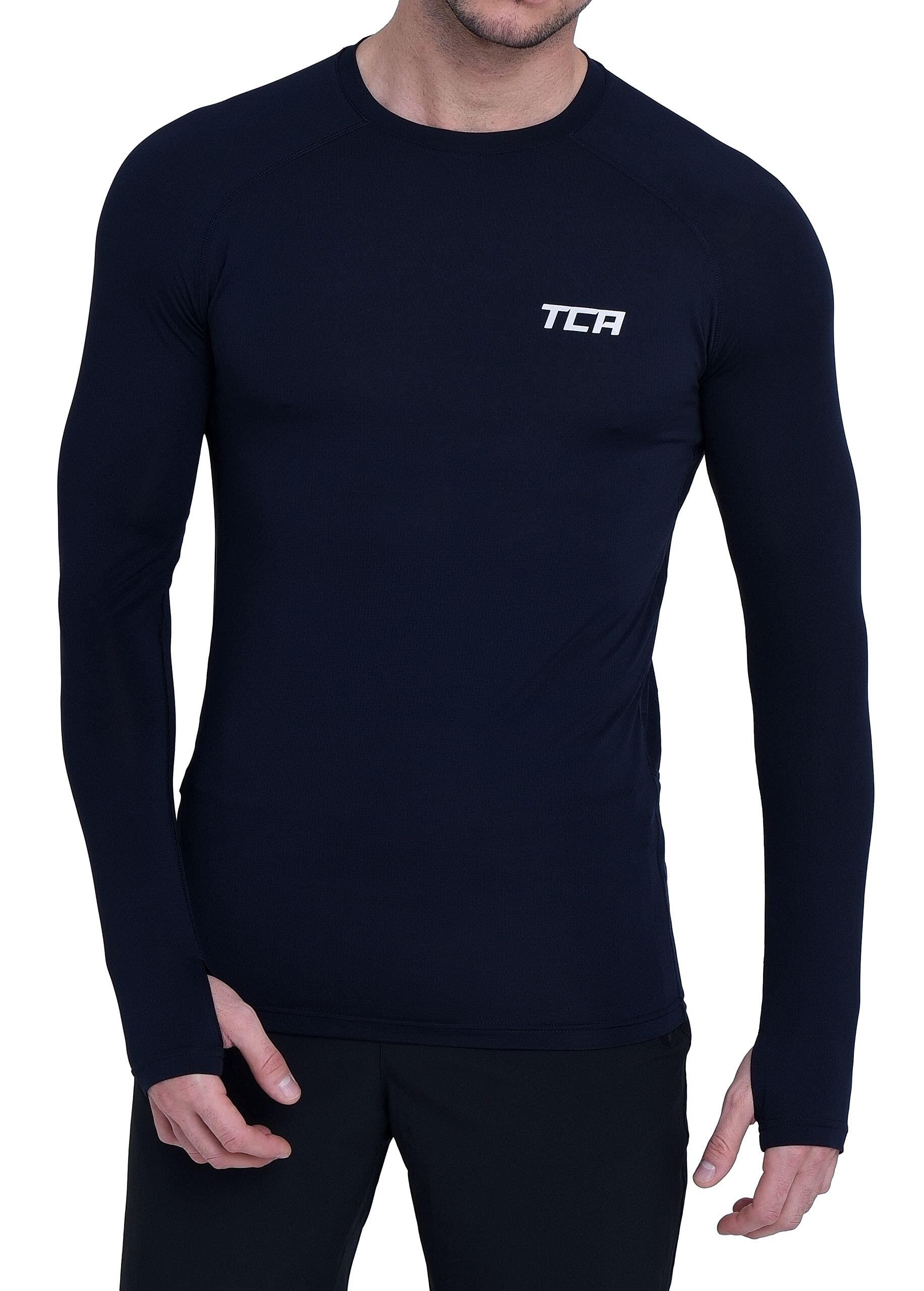 TCA Heren Stamina Lange Mouwen Hardloop T-shirt