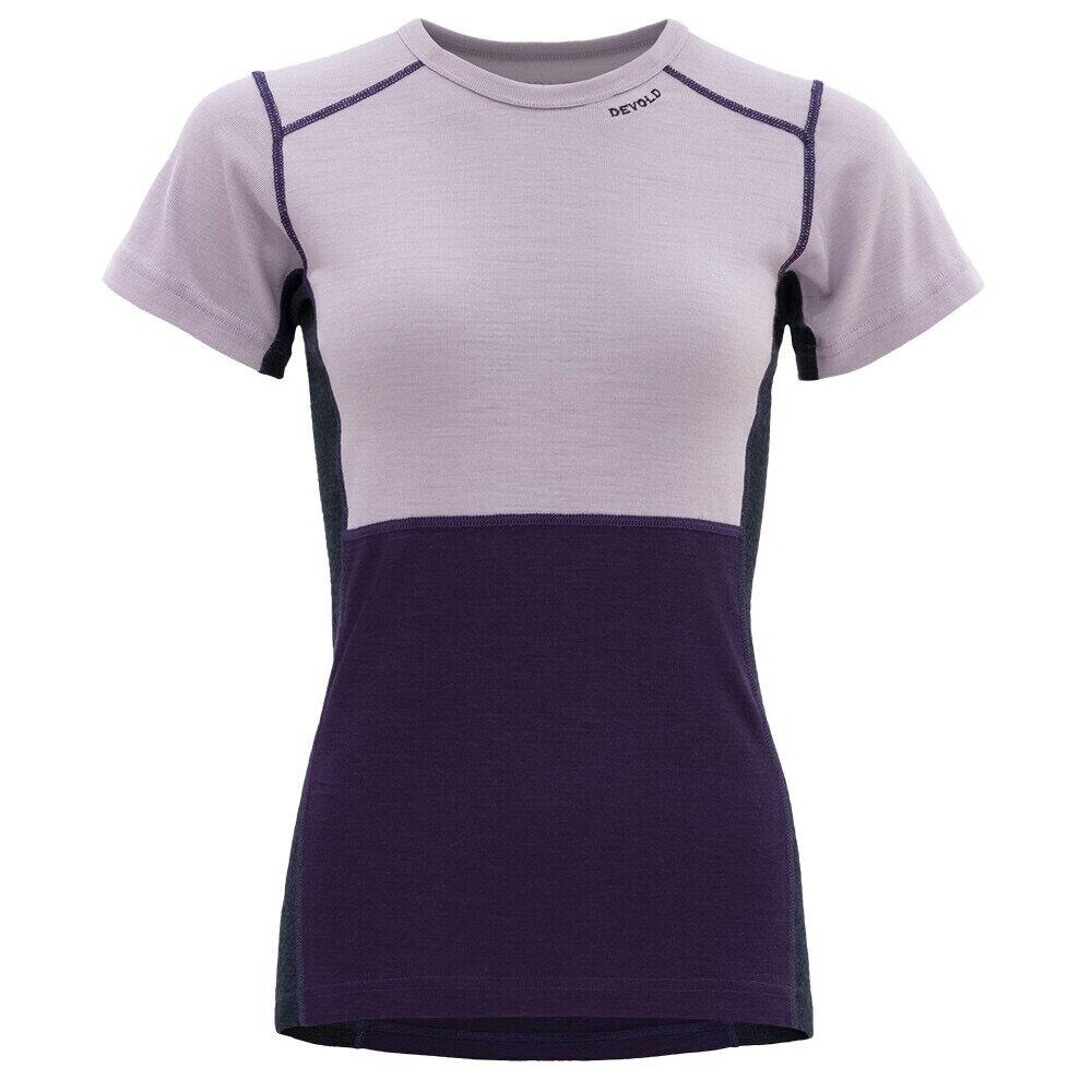 Funktionsshirt Lauparen Merino 190 T-Shirt Wmn beetroot-woods-ink 5/6