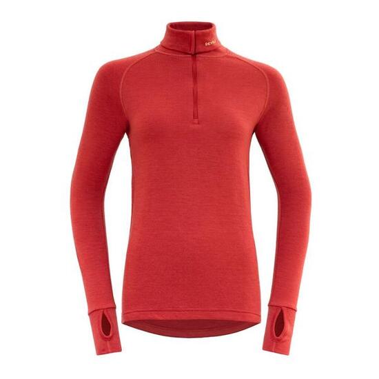 Damen-Unterhemd Devold Expedition Zip Neck Merino 235 g mit Reißverschluss