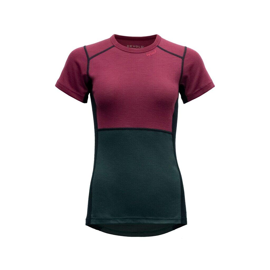 DEVOLD Dámské turistické triko s krátkým rukávem Lauparen Merino 190 KR dámské