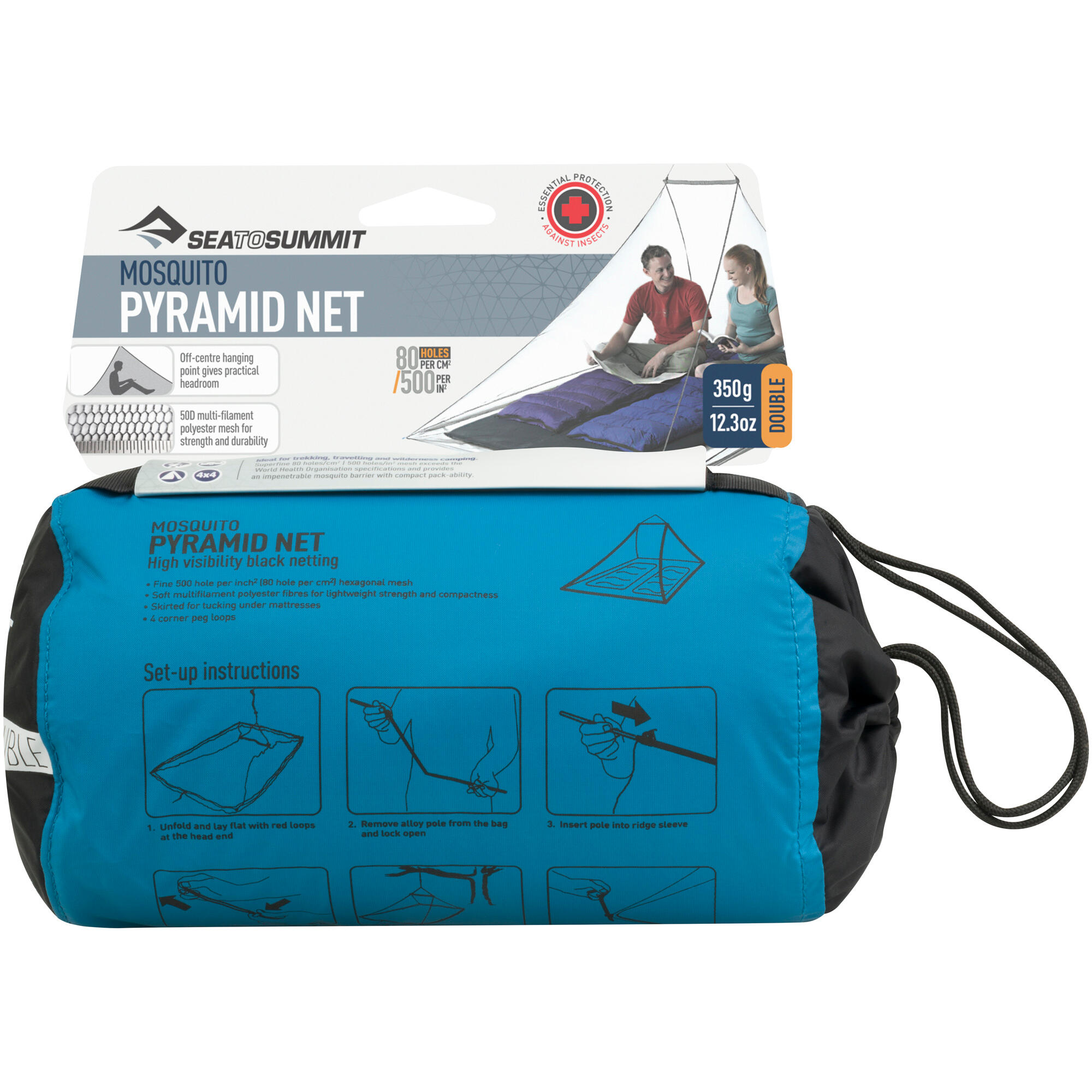 SEA TO SUMMIT Moskitiera Mosquito Pyramid Net Double