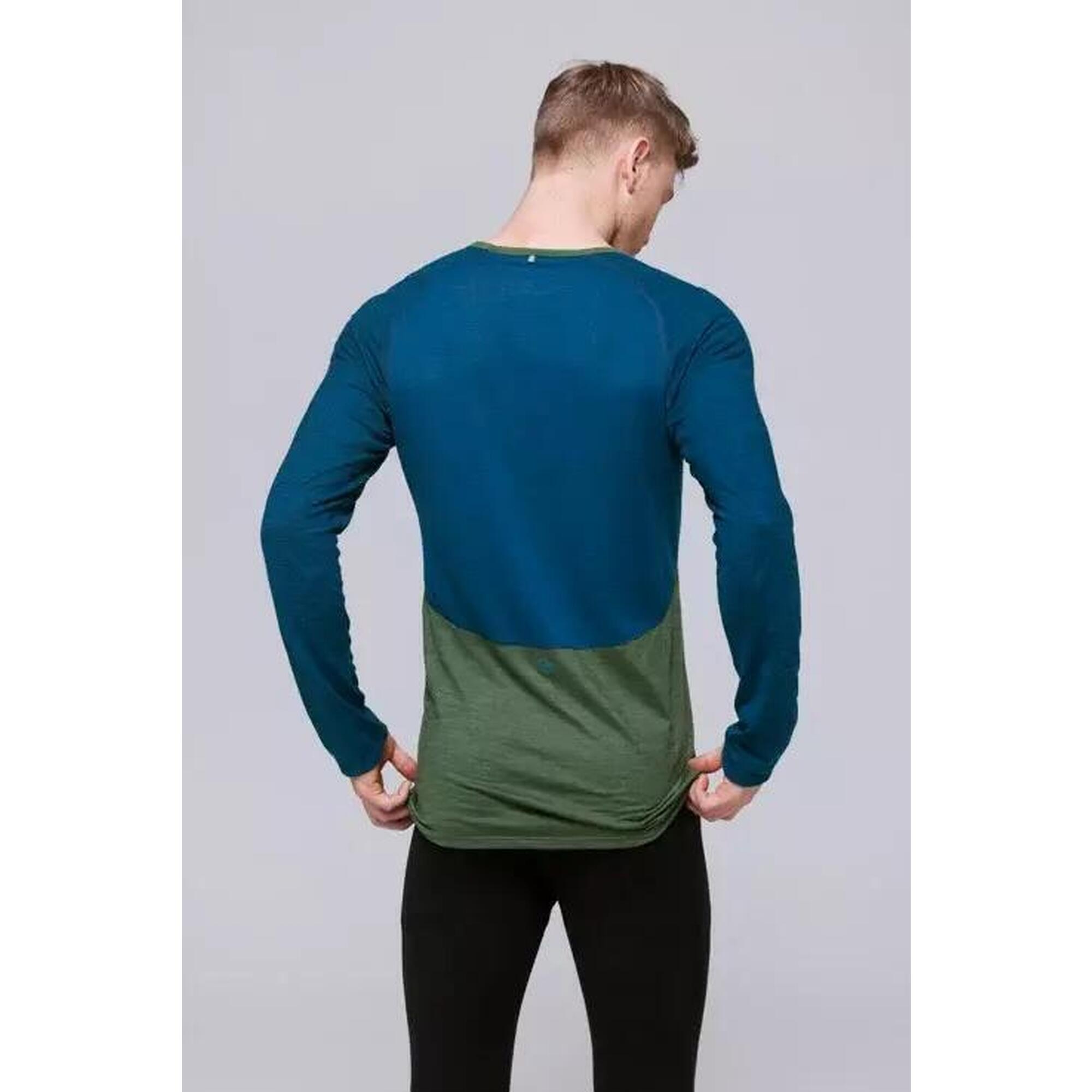 Pánské lezecké triko dlouhým rukávem Running Merino 130 pánské