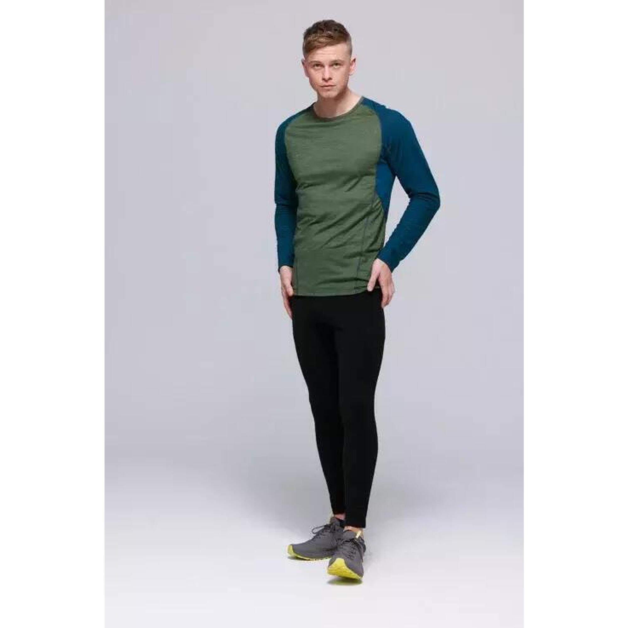 Pánské lezecké triko dlouhým rukávem Running Merino 130 pánské
