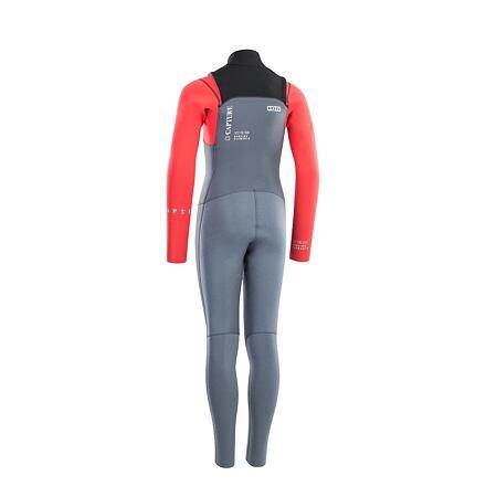 neopren ION Capture Semidry 5/4 FZ DL steel blue/red/black 2/3