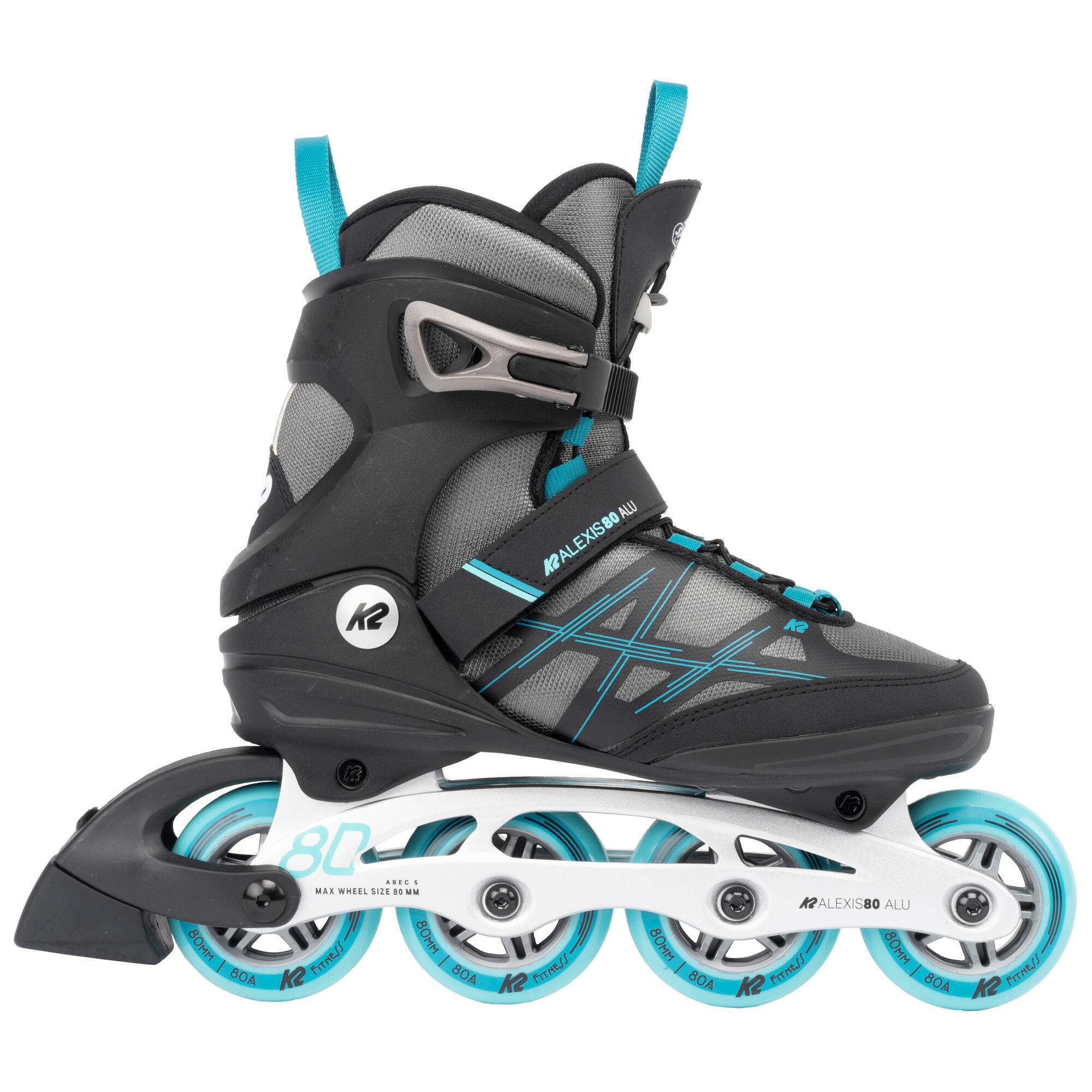 Rolki fitness damskie K2 Alexis 80 Alu 2022 4/4