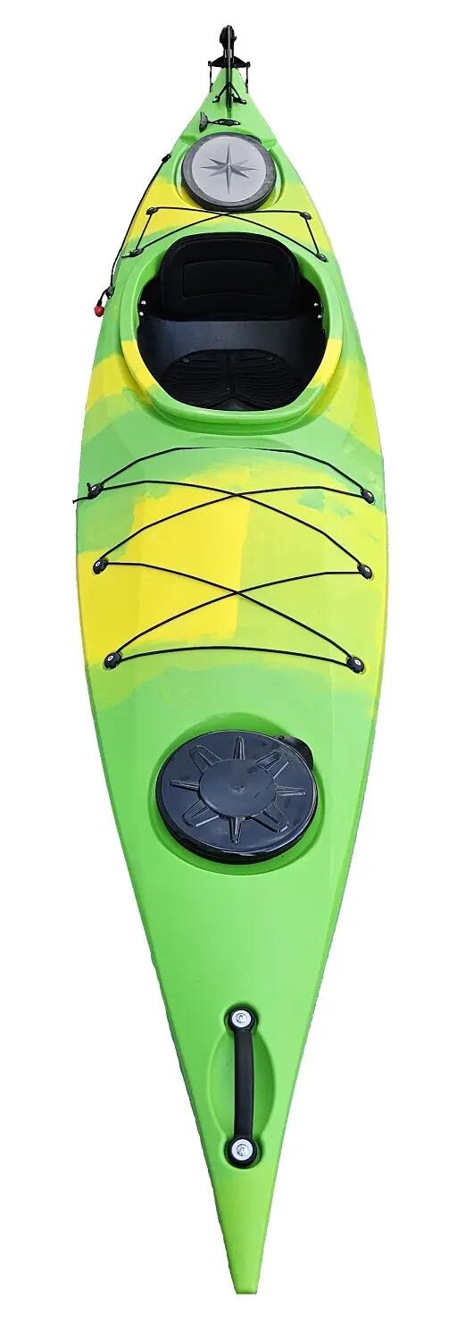 Kajak jednoosobowy turystyczny do pływania Scorpio kayak VIKING 12 + ster 5/6