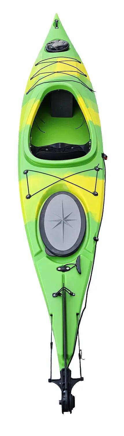 Kajak jednoosobowy turystyczny do pływania Scorpio kayak VIKING 12 + ster 6/6