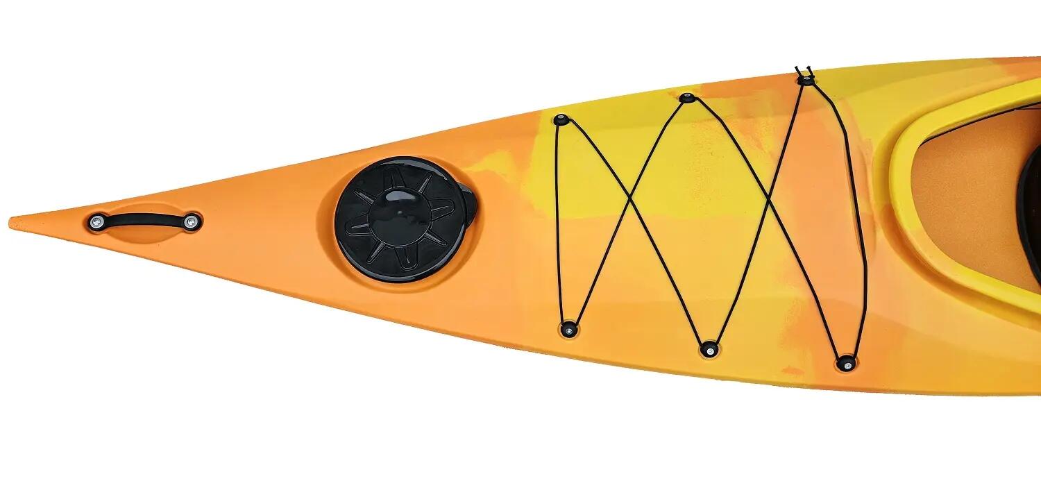Kajak jednoosobowy turystyczny do pływania Scorpio kayak VIKING 12 + ster 5/6