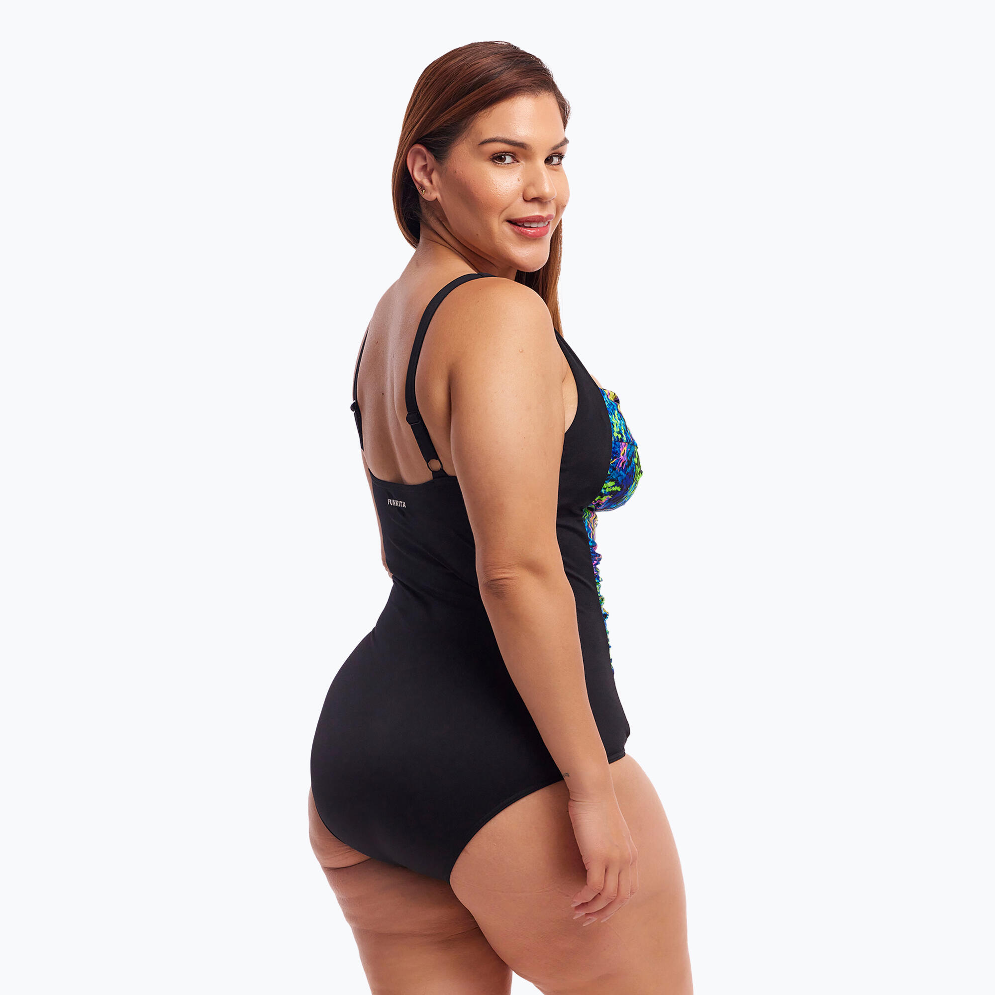 Costume da bagno intero arricciato Funkita da donna 3/3