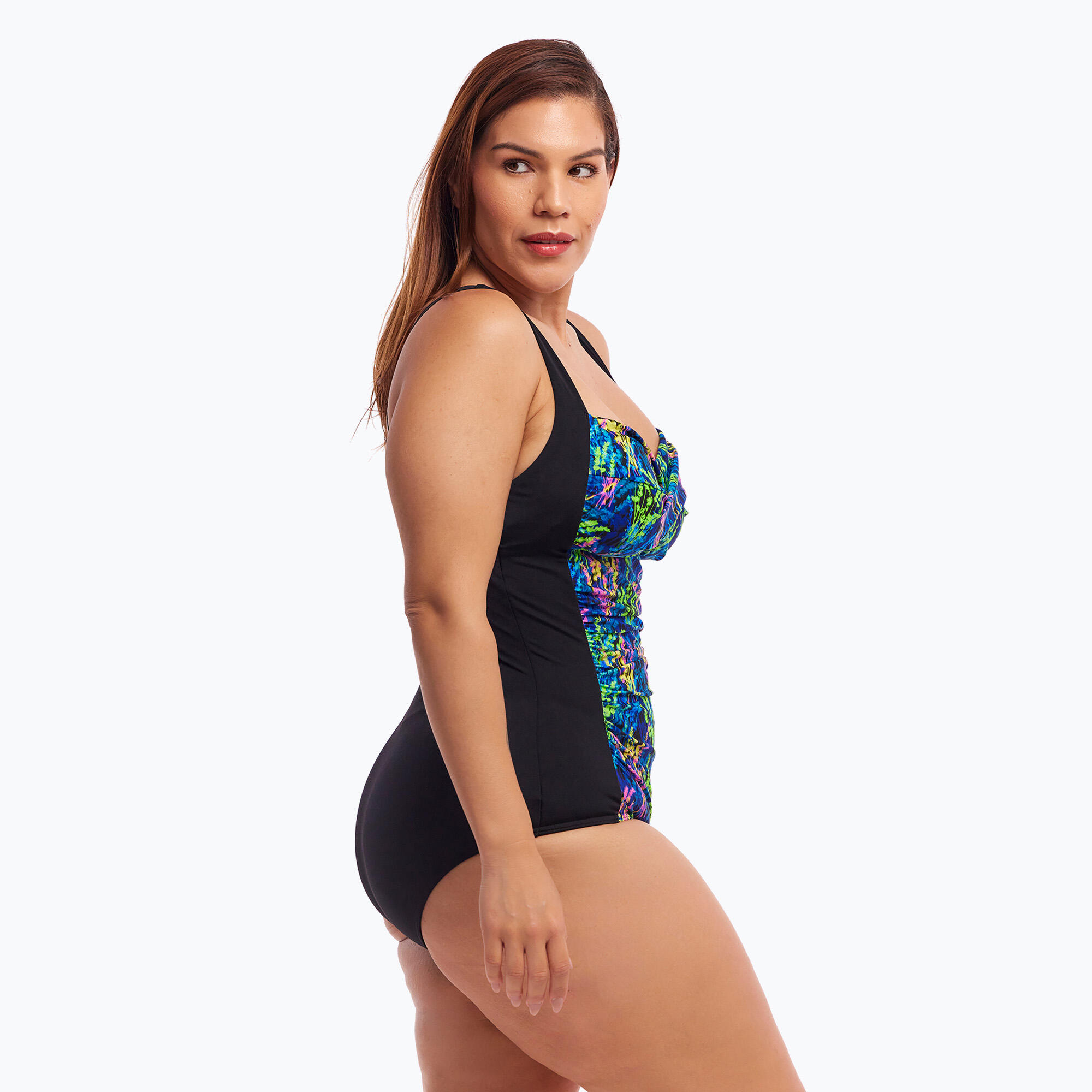 Costume da bagno intero arricciato Funkita da donna 2/3