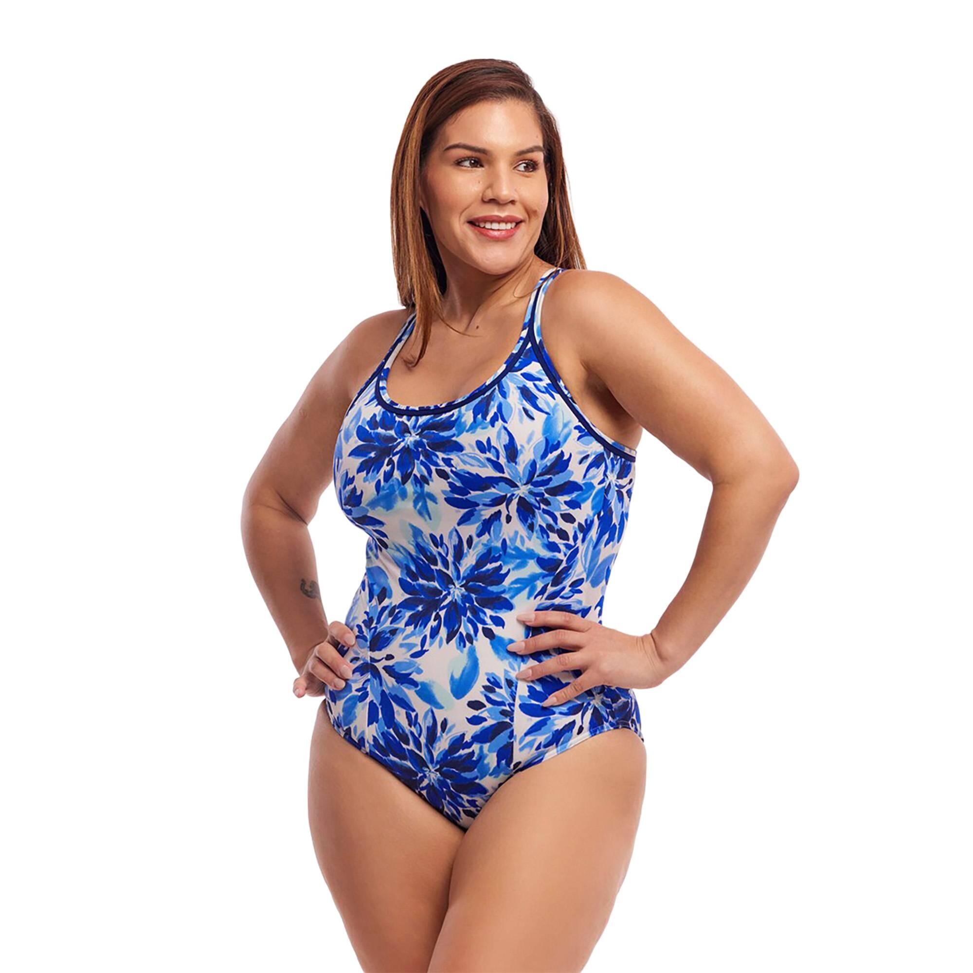 Funkita - Maillot De Bain Une Pièce Funkita Locked In Lucy Pour Femme - Maillot De Bain 1 Pièce - Bleu - 36 Xs - Decathlon