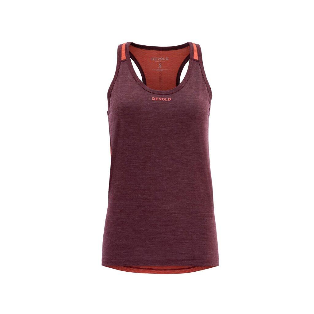 DEVOLD Dámské turistické tílko Dámské termotílko Running Merino 130 Tank