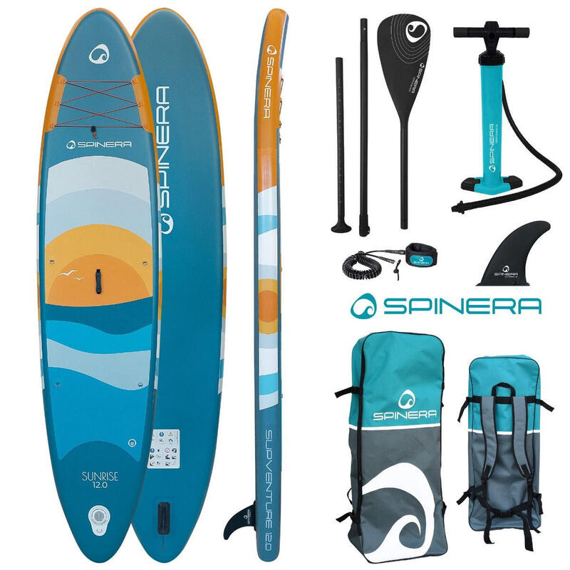 Placă SUP SPINERA Supventure Sunrise 12'0"