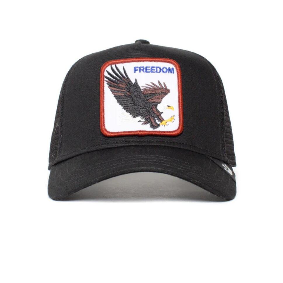 Czapka z daszkiem Goorin Bros. The Freedom Eagle Trucker 101-0384-BLK