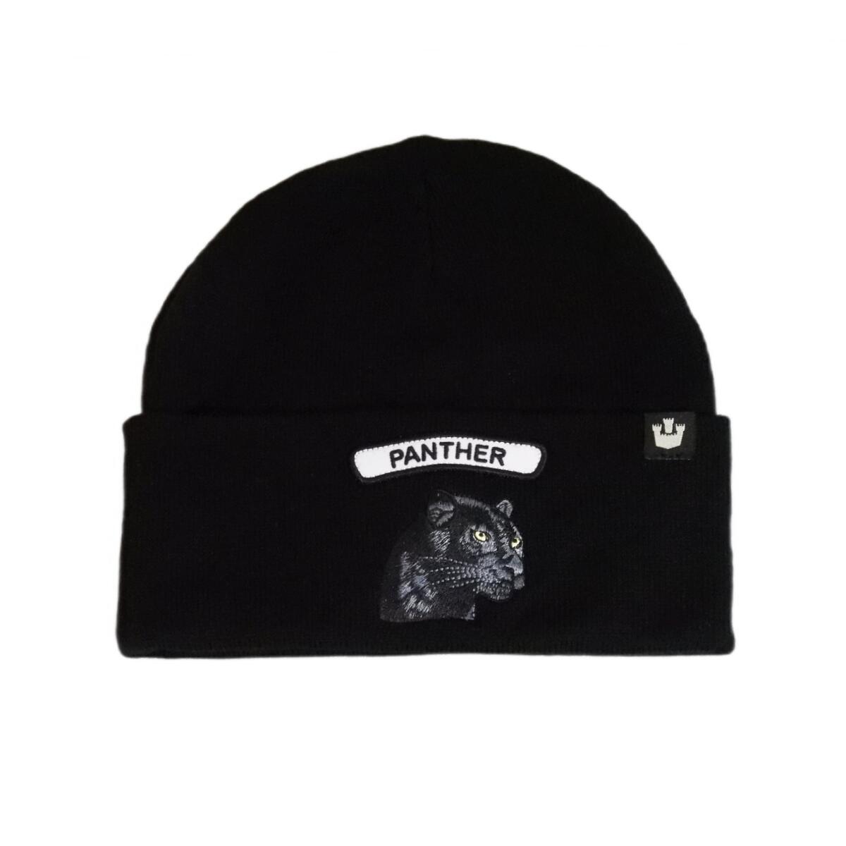 Czapka zimowa beanie Goorin Bros. Soft Rock Panther 107-1796-BLK