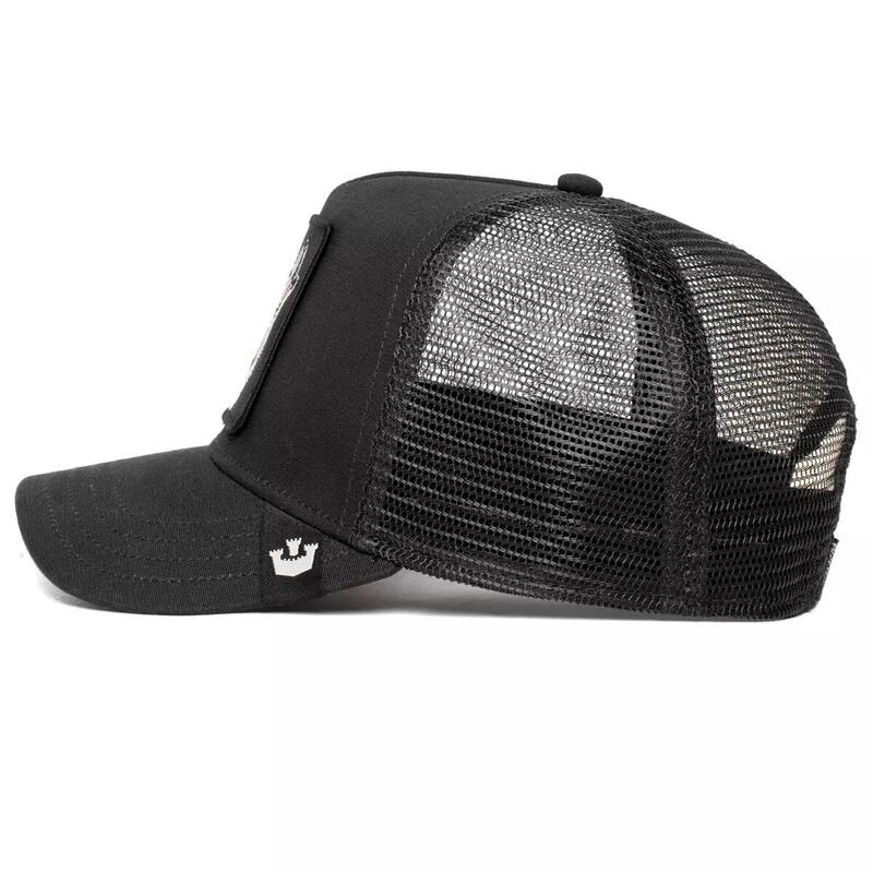 Czapka z daszkiem Goorin Bros. Lone Wolf Trucker 101-0389-BLK