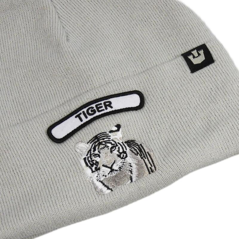 Czapka zimowa beanie Goorin Bros. Soft Rock Tiger 107-1798-SIL