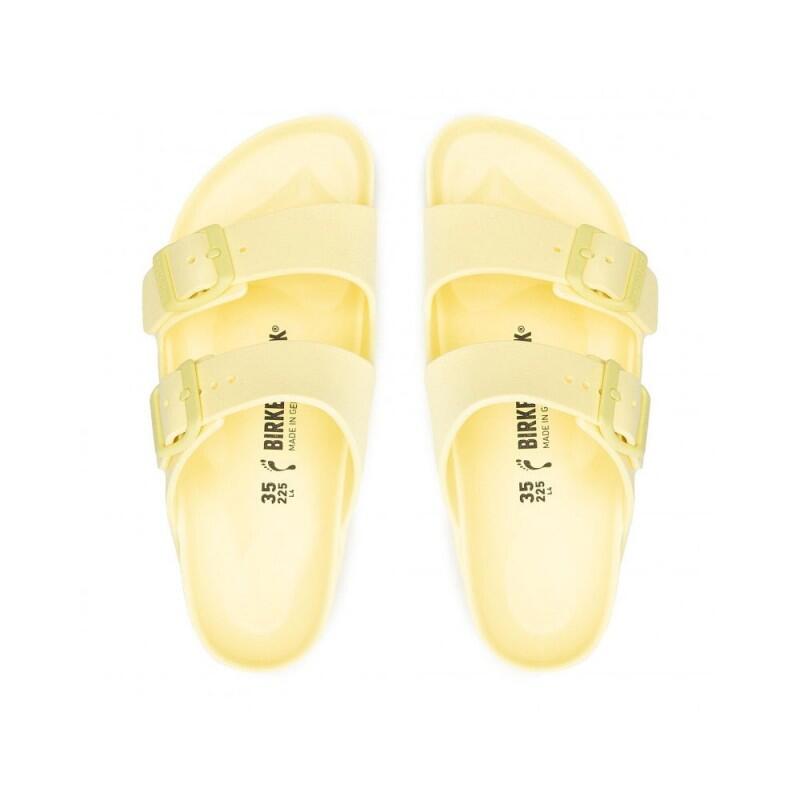 Sandalias Planas Mujer Birkenstock Arizona Eva Amarillo 3/6