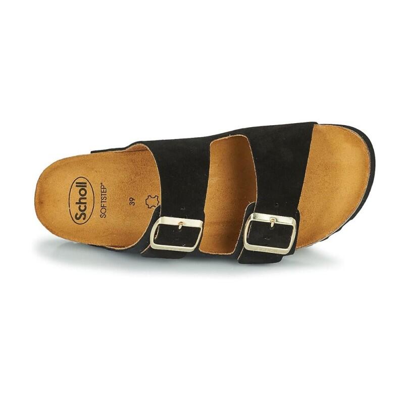 Sandalias Planas Scholl Mujer Josephine Negro 3/4