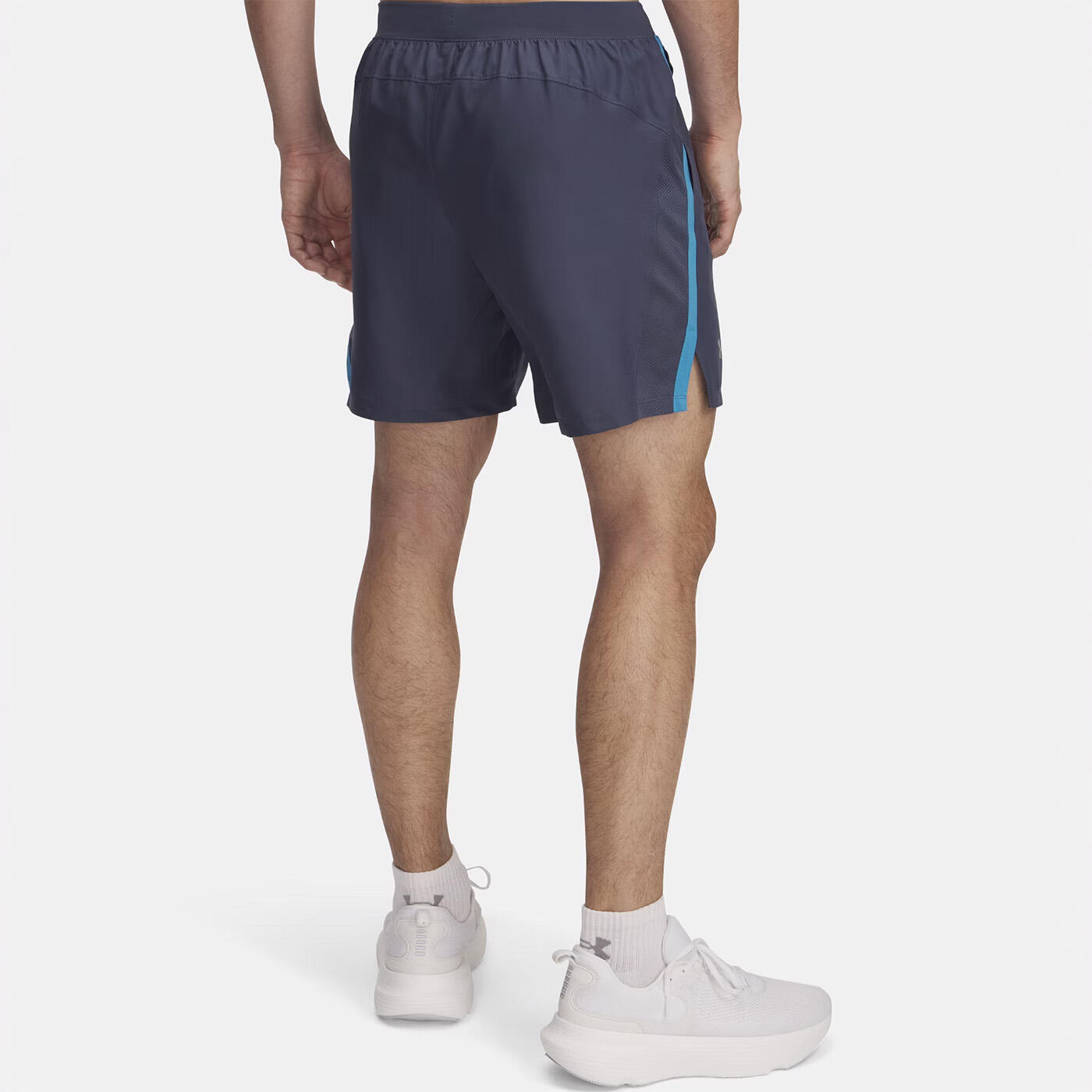 Pantaloncini Ua Launch 18 Cm Da Uomo Blu Tempesta 2/3