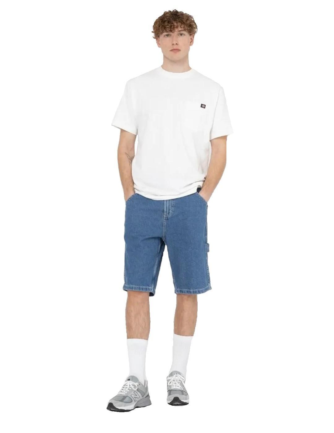 Shorts da uomo Dickies Garyville Blu 1/5
