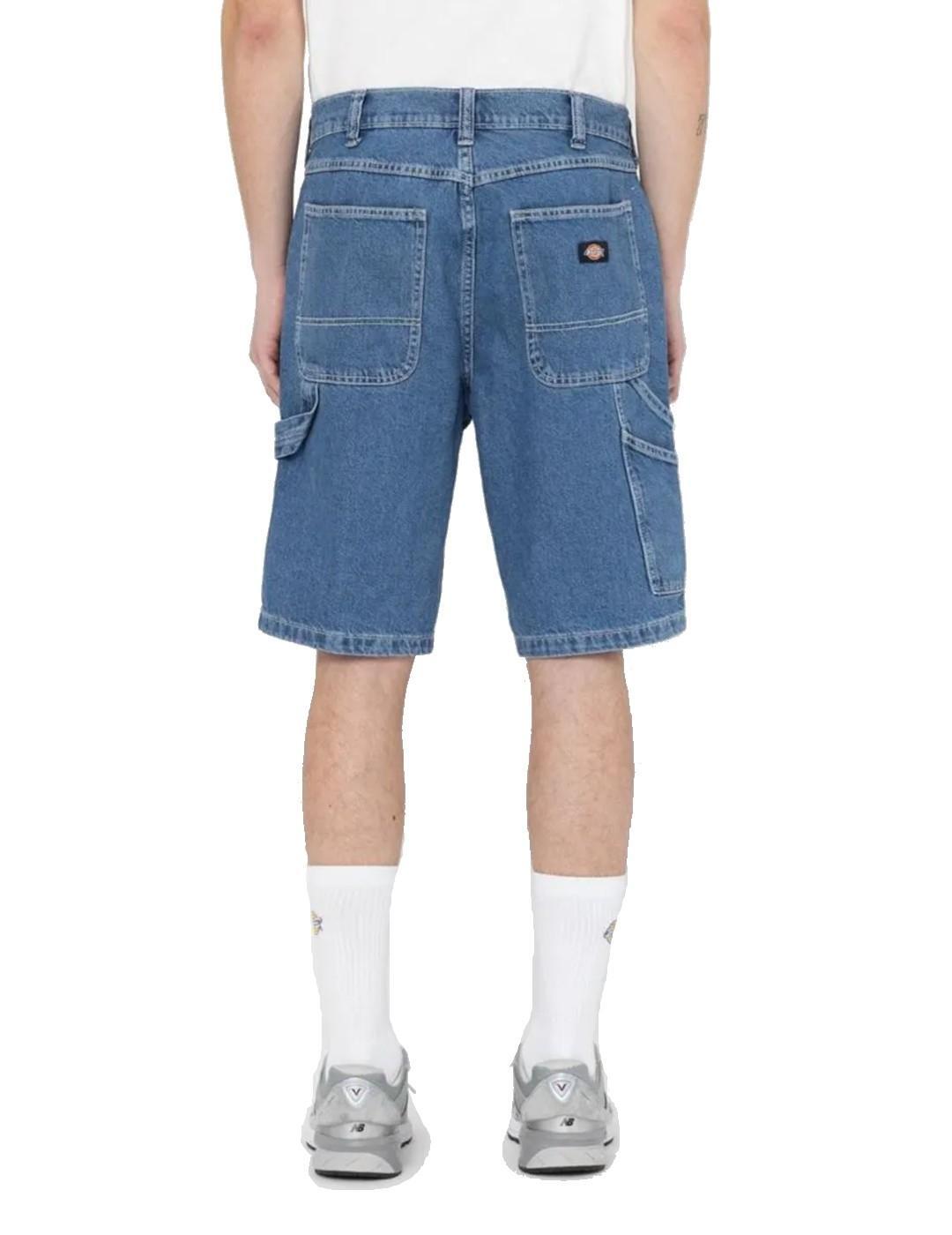 Shorts da uomo Dickies Garyville Blu 3/5