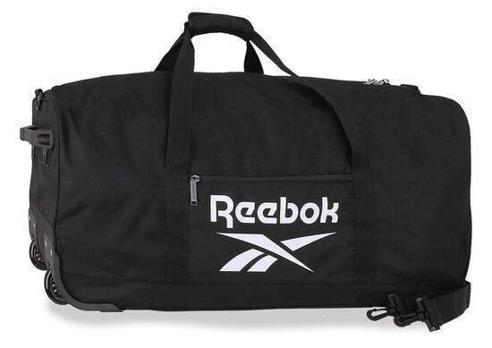 Borsa sportiva con ruote Reebok Ashland unisex 55cm nero
