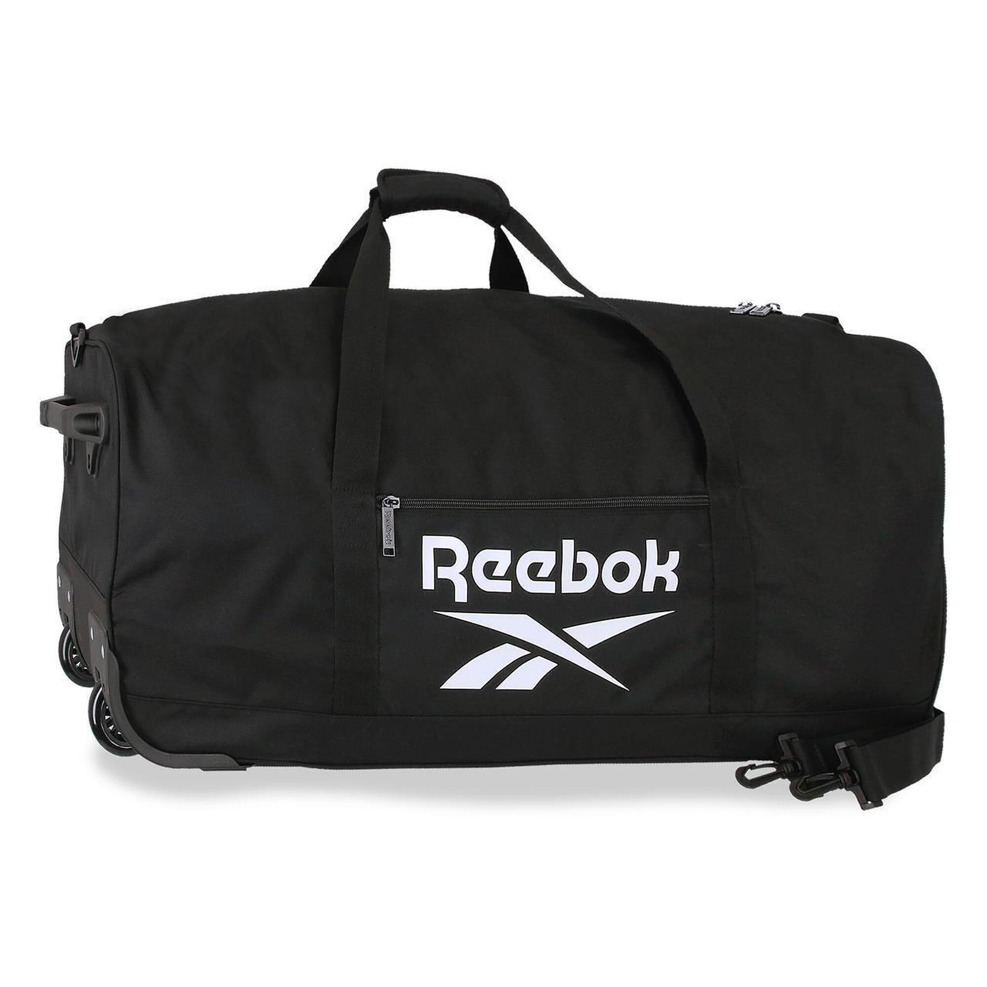 Bolsa de esporte com rodas Reebok Ashland 34L preto